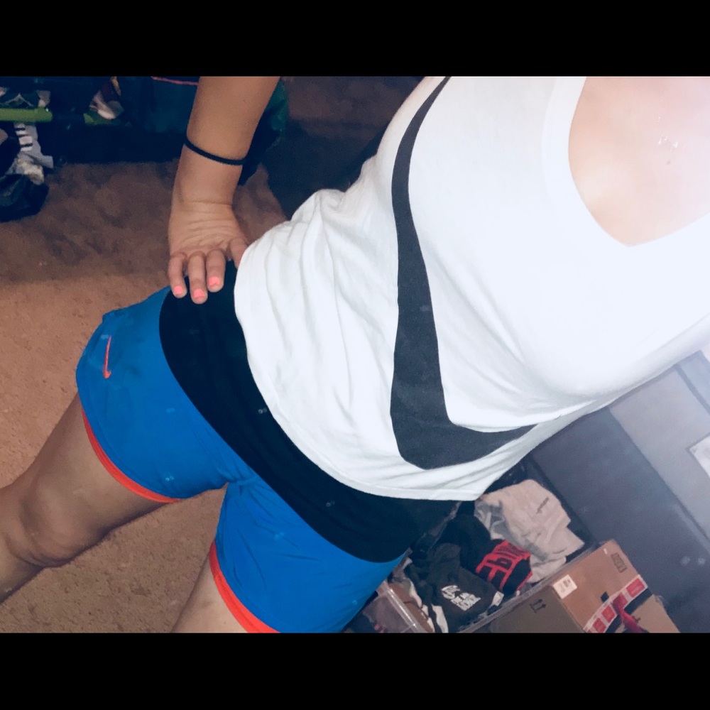 Nike shorts and tank